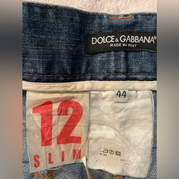 Dolce & Gabbana men’s jeans with rips size 44 - Picture 9 of 14
